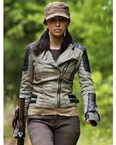 Christian Serratos Walking Dead Jacket