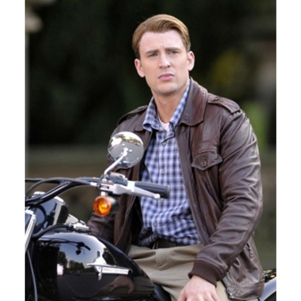 Steve Rogers Locomotive Captain America Jacket