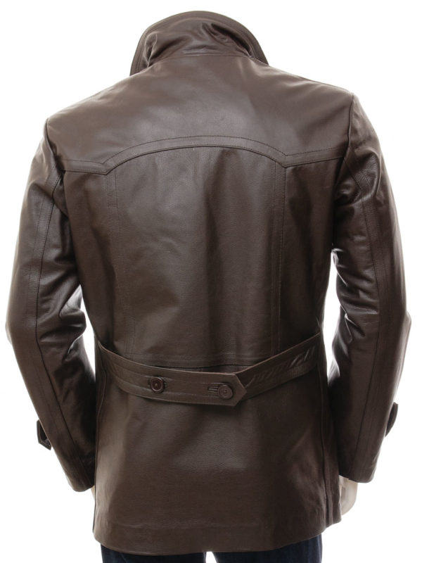 Men Leather Blazer