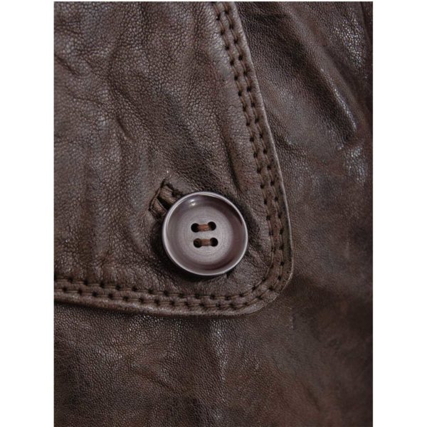 Men Leather Coat