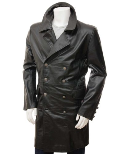 Men Leather Coat