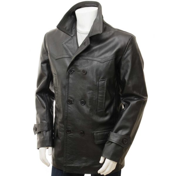 Men Leather Coat