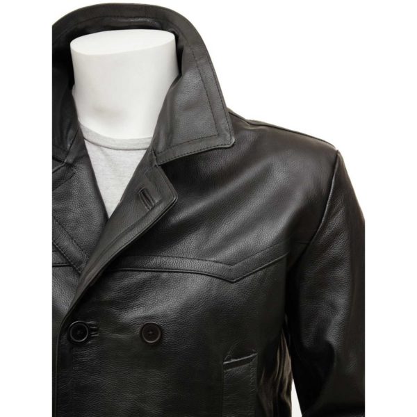 Men Leather Coat