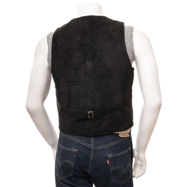 Men Leather Waistcoat