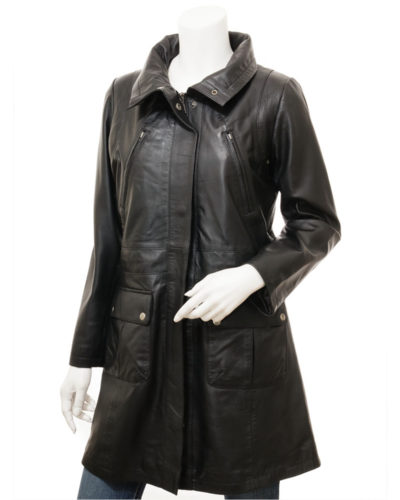 Women Leather Coat