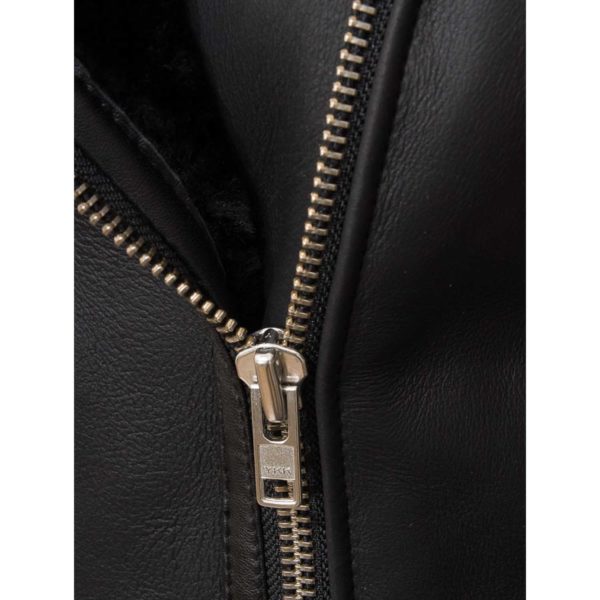 Women Leather Sheepskin Shearling