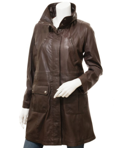 Women Leather Coat