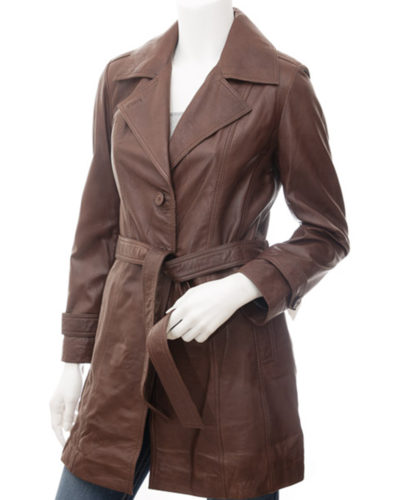 Women Leather Coat