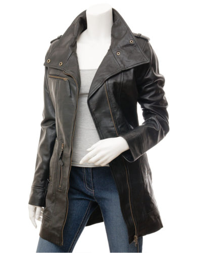 Women Leather Coat