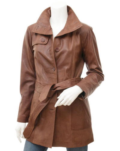 Women Leather Coat