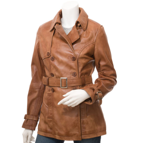 Women Leather Coat