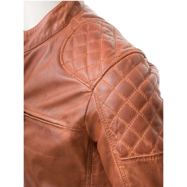 men Leather Biker Jacket