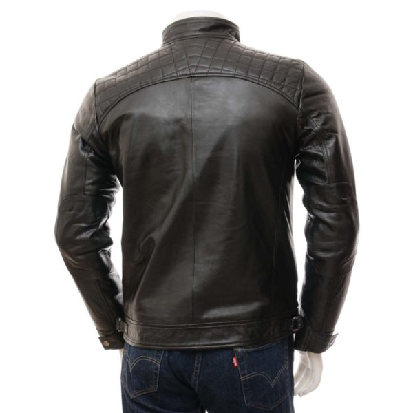 men Leather Biker Jacket