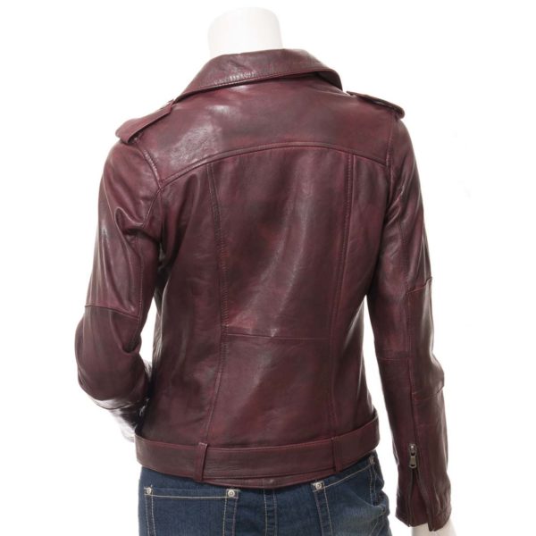 Women Leather Biker Jacket