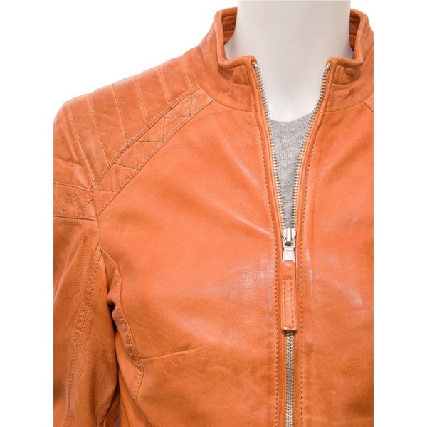 Women Leather Biker Jacket