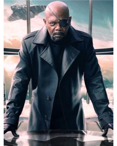 Captain America The Winter Soldier Nick Fury Coat