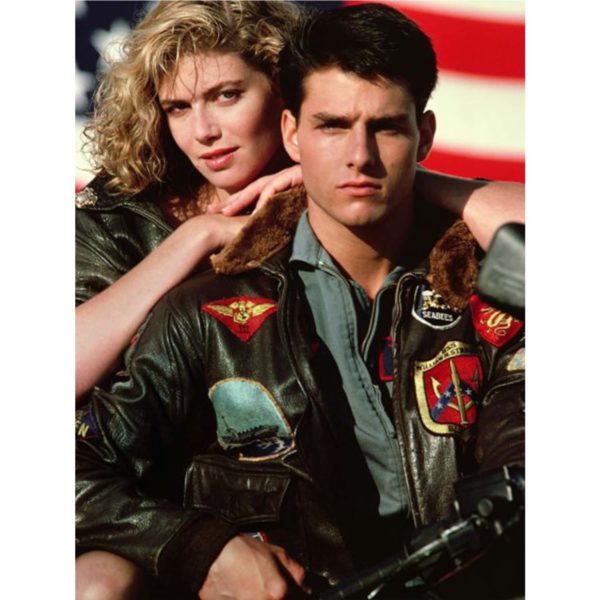 Top Gun Tom Cruise Leather Jacket