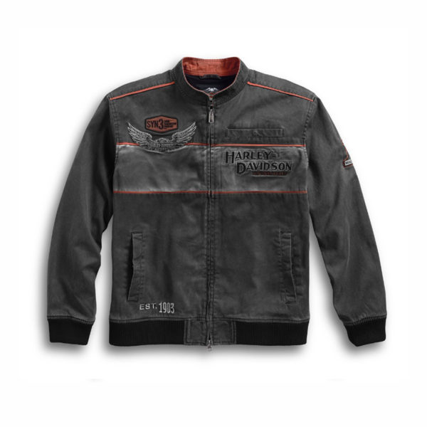 Men's Harley Davidson Iron Block Casual Jacket